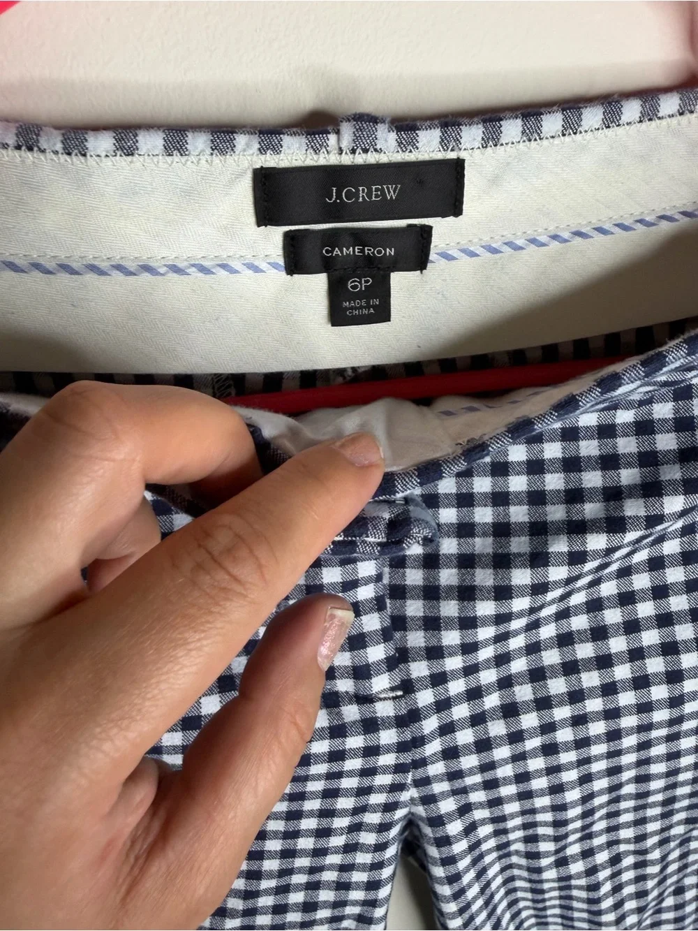 J. Crew classic cameron white